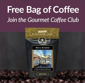 Free Bag of Coffee When You Join the Gourmet Coffee Club